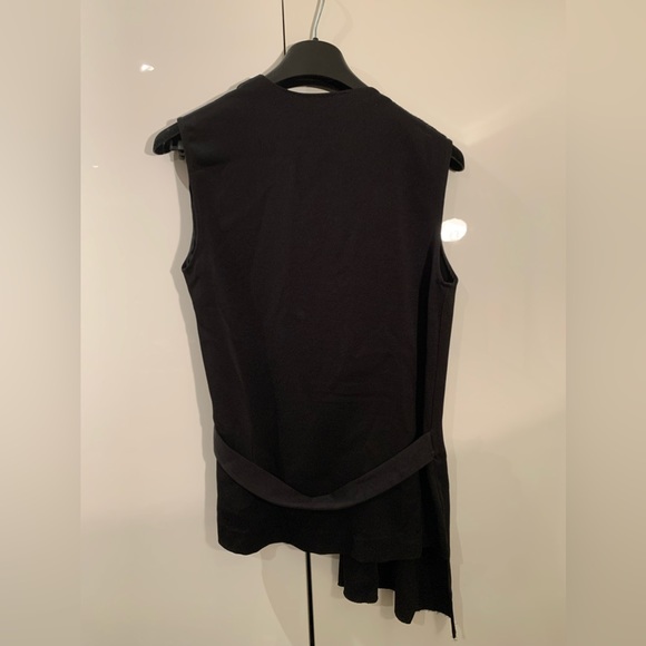 Maje, black dressy tank. Size 1 - Picture 2 of 5